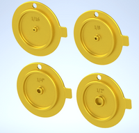 Load image into Gallery viewer, M2 Router Bit Centering Tools - For Makermade M2 Set of 4
